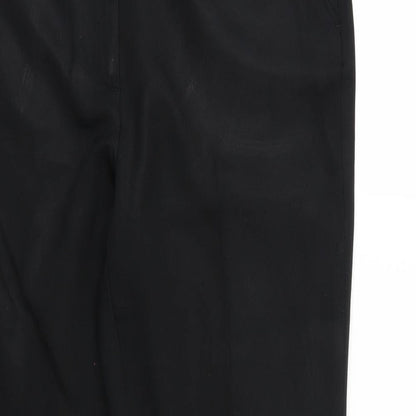TU Womens Black   Trousers  Size 10 L31 in