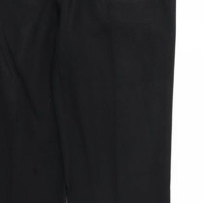 TU Womens Black   Trousers  Size 10 L31 in