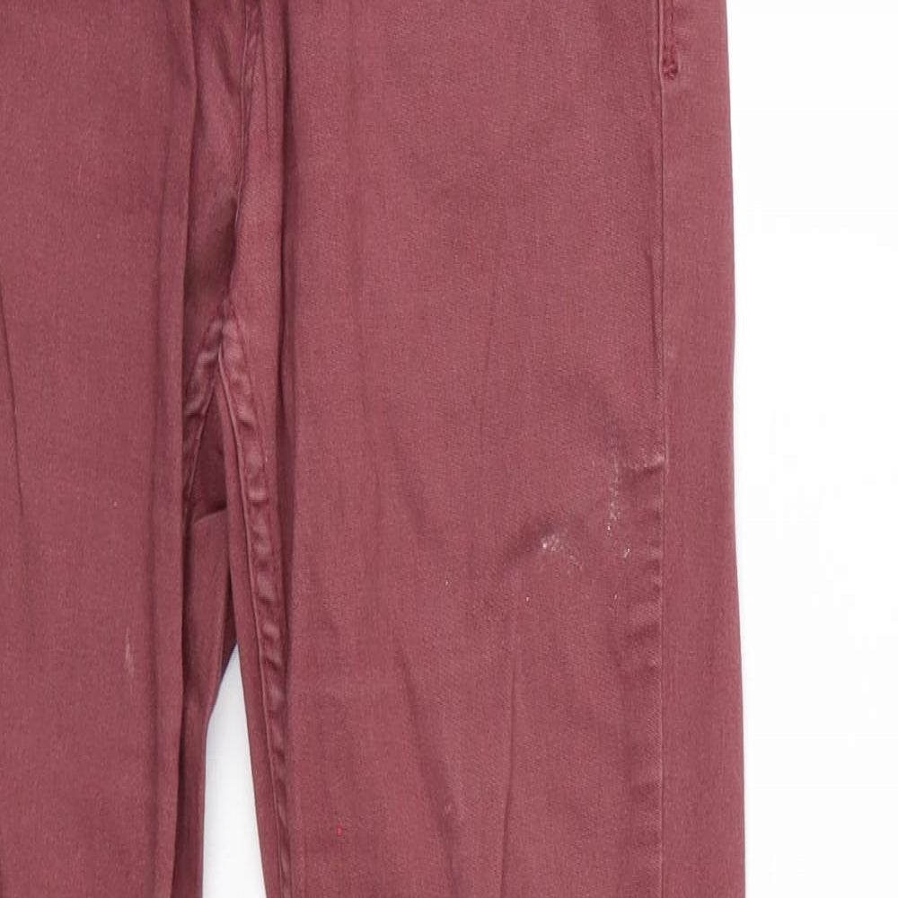 Limited Womens Purple   Skinny Jeans Size 8 L30 in