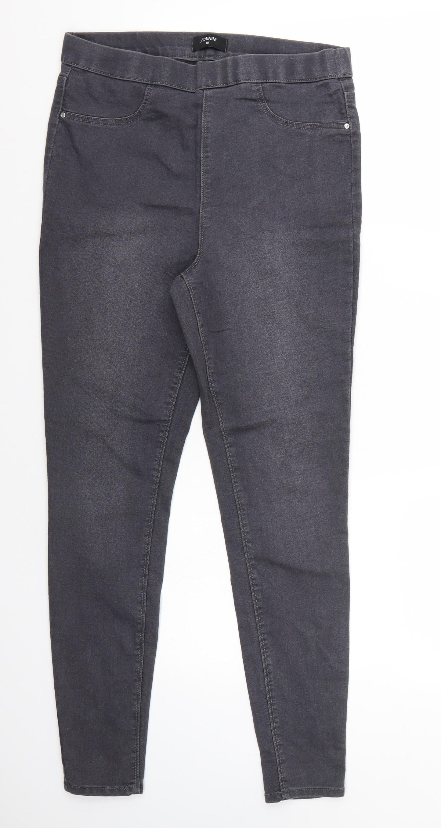 / Denim  Womens Grey   Skinny Jeans Size 10 L30 in