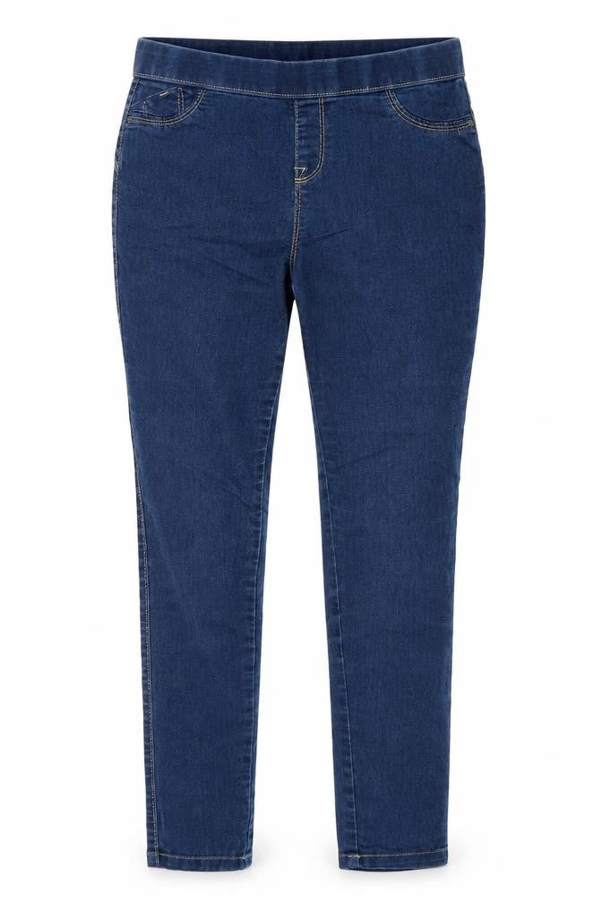 Womens UK Size 10 Denim & Co. Regular Fit Straight Blue Jeans
