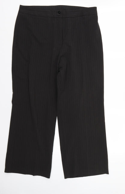Womens UK Size 16 CMD Regular Fit  Brown Trousers