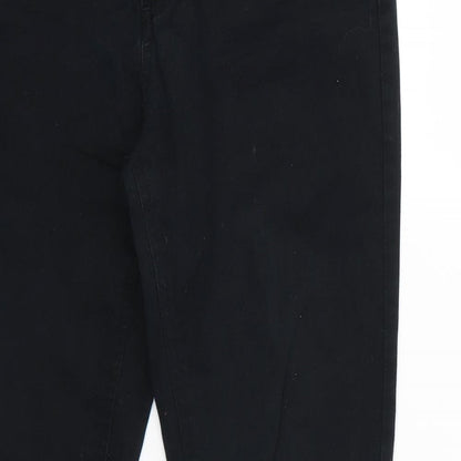 Womens UK Size 34 H&M Regular Fit Skinny Black Jeans