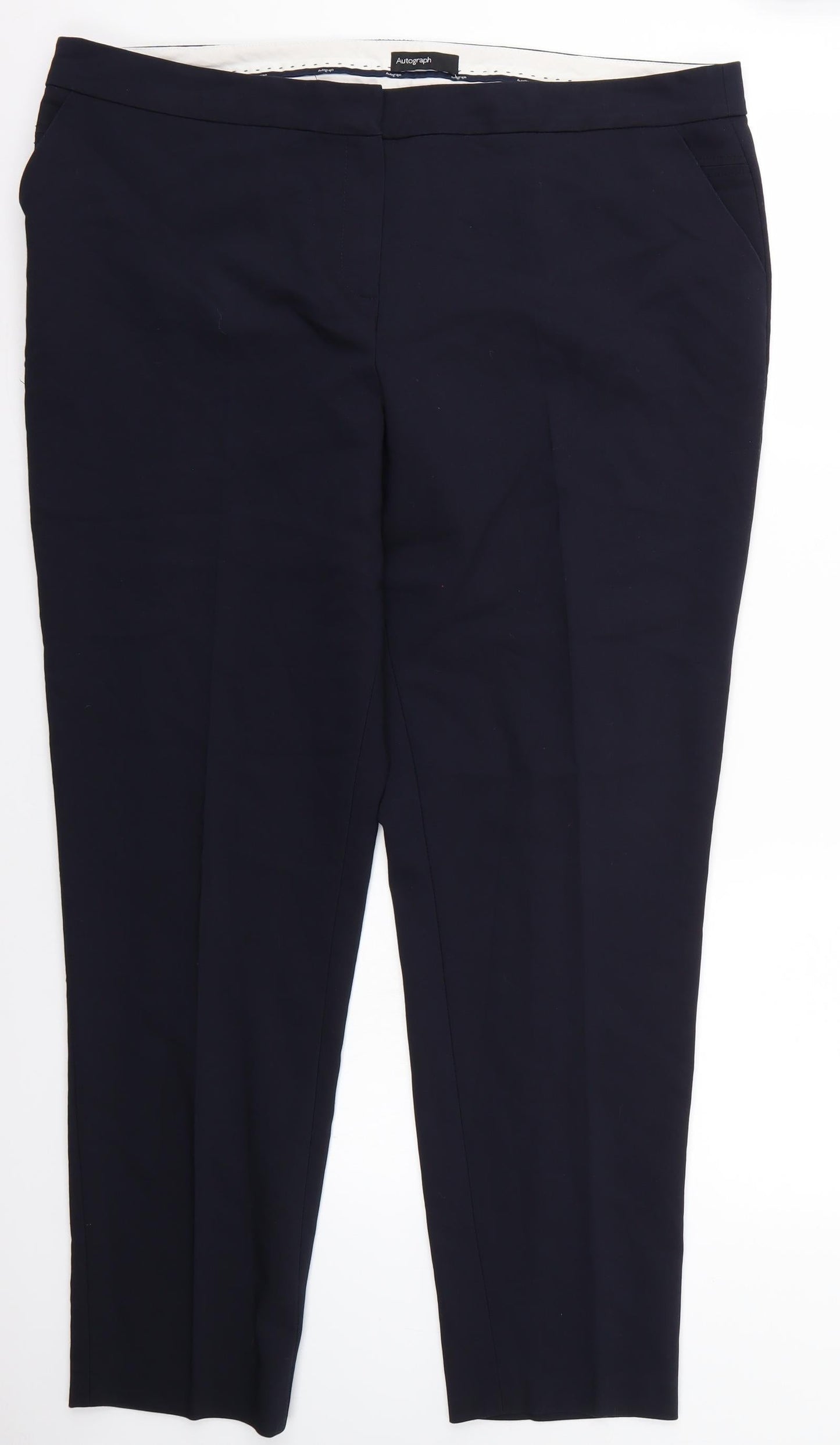 Womens UK Size  Marks and Spencer Regular Fit Straight Blue Jeans