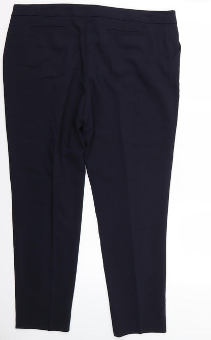 Womens UK Size  Marks and Spencer Regular Fit Straight Blue Jeans