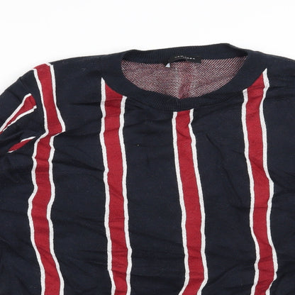 Mens UK Size S New Look Blue Pullover Sweatshirt