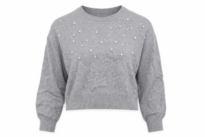 H&M Womens Grey   Pullover Jumper Size M