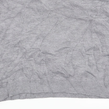 H&M Womens Grey   Pullover Jumper Size M