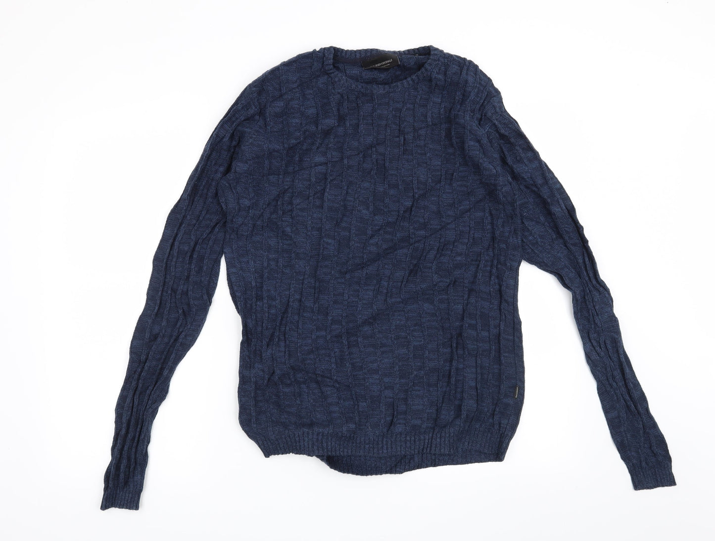Tailored Originals Mens Blue   Pullover Jumper Size M