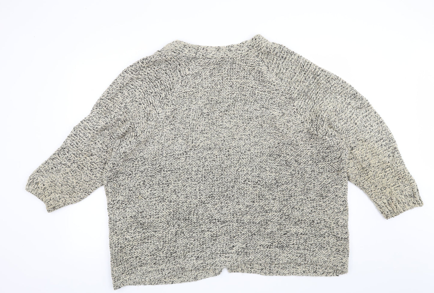 Marks and Spencer Womens Beige   Cardigan Jumper Size L