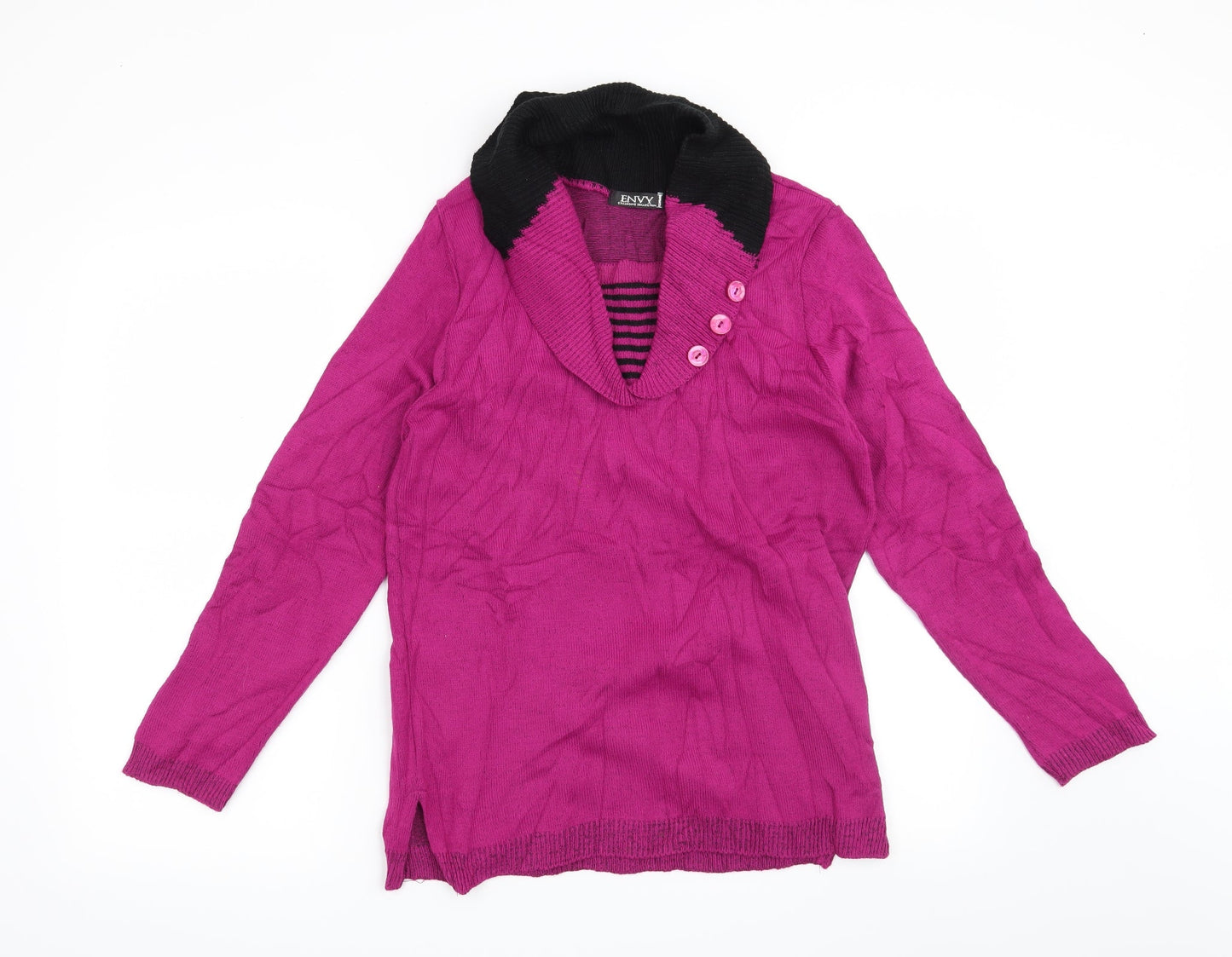 Preworn Womens Pink   Pullover Jumper Size S