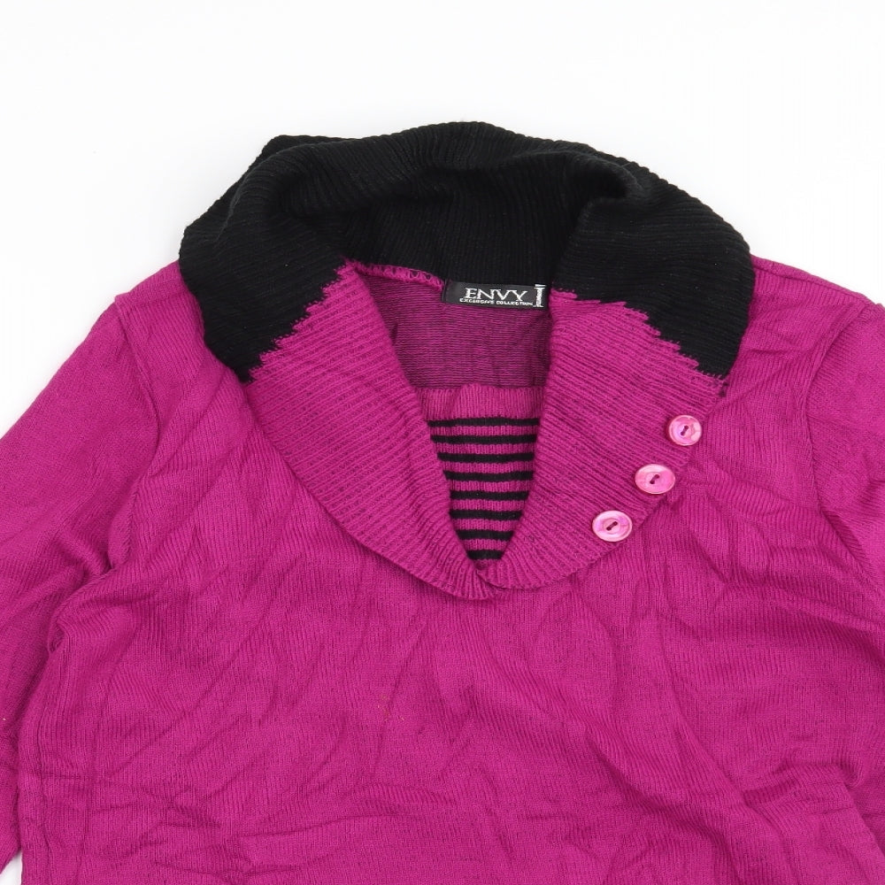 Preworn Womens Pink   Pullover Jumper Size S