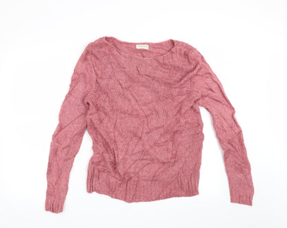 Marks & Spencer Womens Pink   Pullover Jumper Size 12