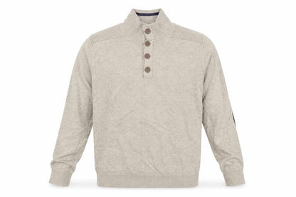 Mens UK Size L Officers Club Beige Pullover Jumper