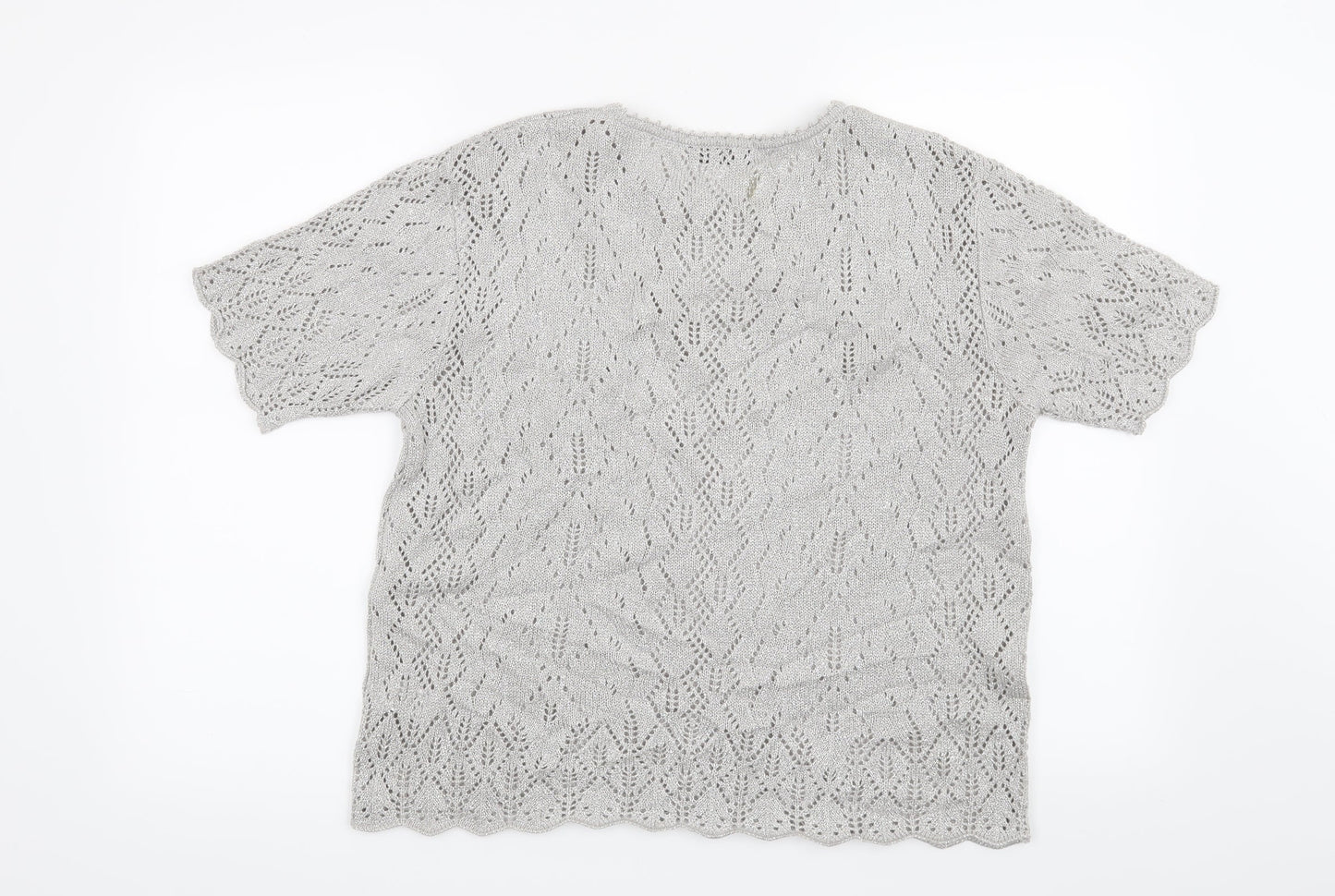 Berkertex Womens Silver   Pullover Jumper Size 14