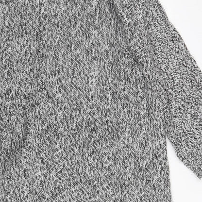 H&M Womens Grey   Cardigan Jumper Size M
