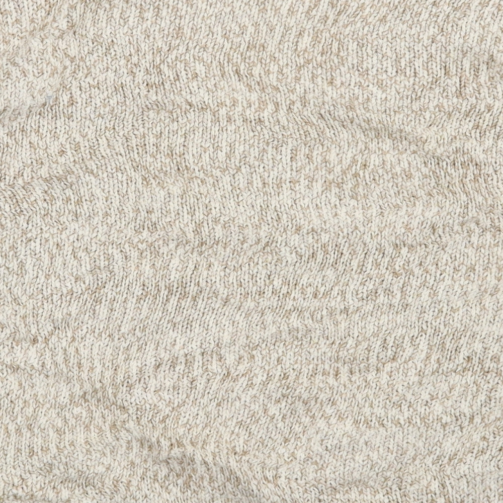 Marks & Spencer Womens Beige   Pullover Jumper Size 8