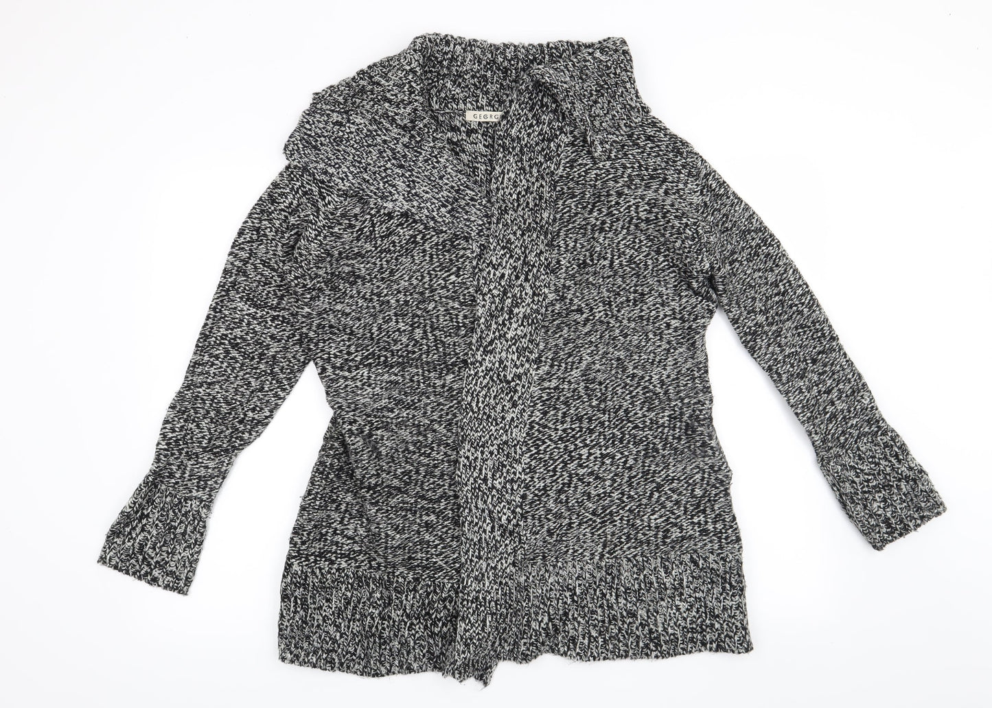 George Womens Black   Cardigan Jumper Size 14