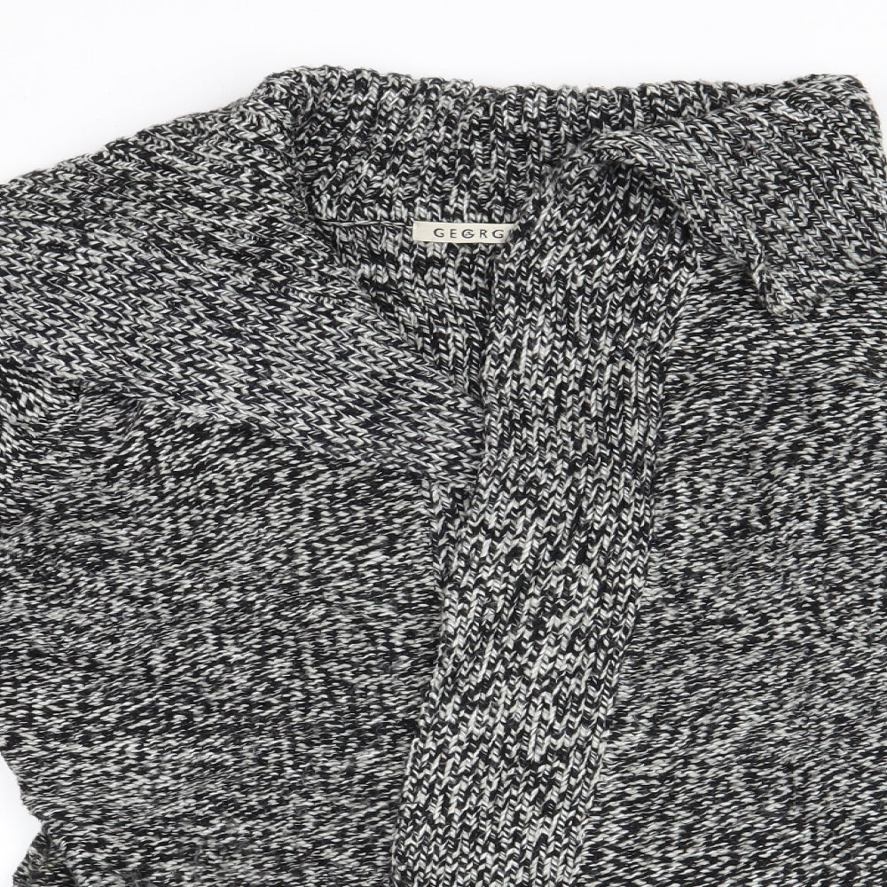 George Womens Black   Cardigan Jumper Size 14