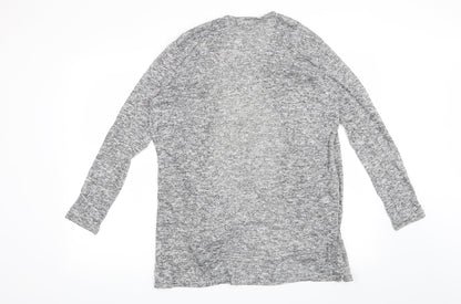 H&M Womens Grey   Cardigan Jumper Size S