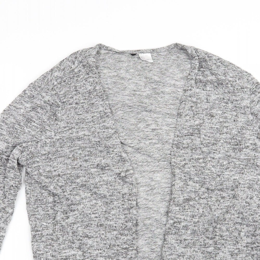 H&M Womens Grey   Cardigan Jumper Size S