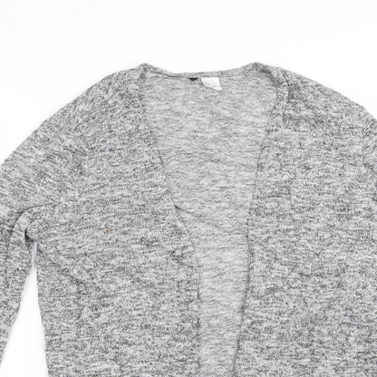 H&M Womens Grey   Cardigan Jumper Size S