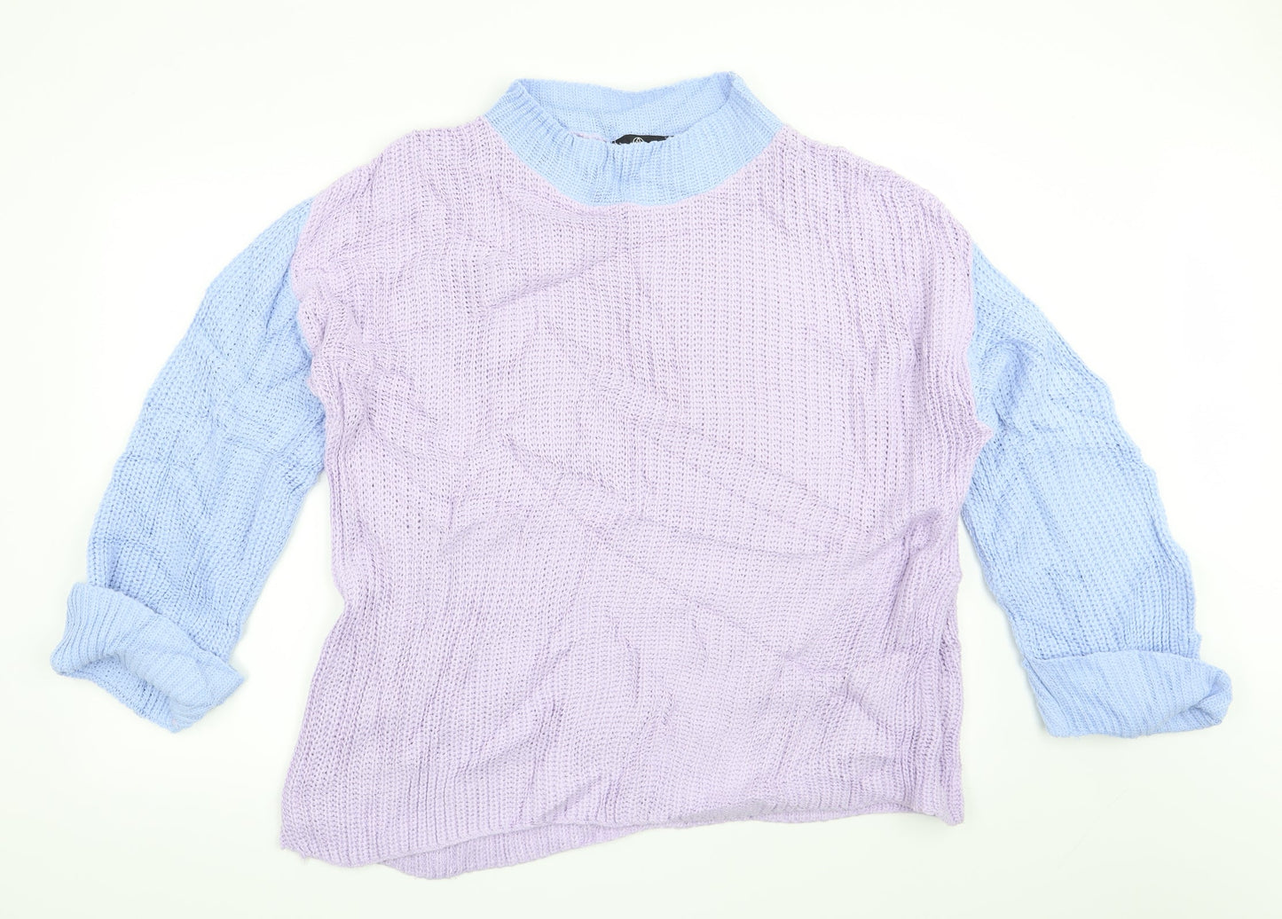 Missguided Womens Purple   Pullover Jumper Size 10