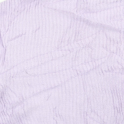 Missguided Womens Purple   Pullover Jumper Size 10