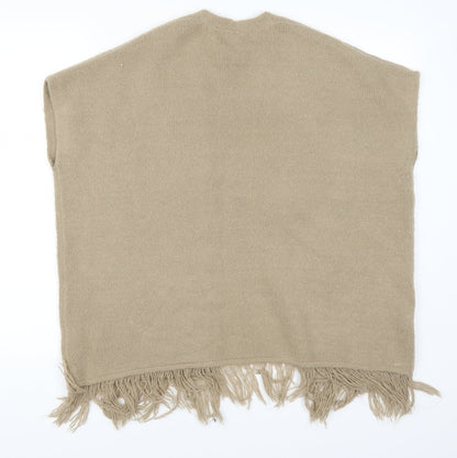 Young Dimension Girls Brown   Cardigan Jumper Size 9-10 Years