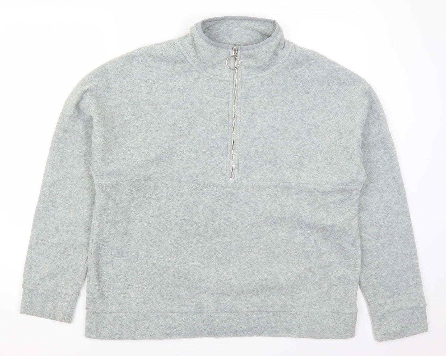 Primark Womens Grey  Fleece Jacket  Size 12