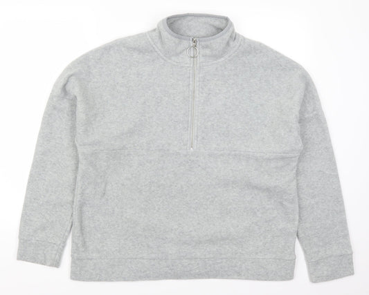 Primark Womens Grey  Fleece Jacket  Size 12