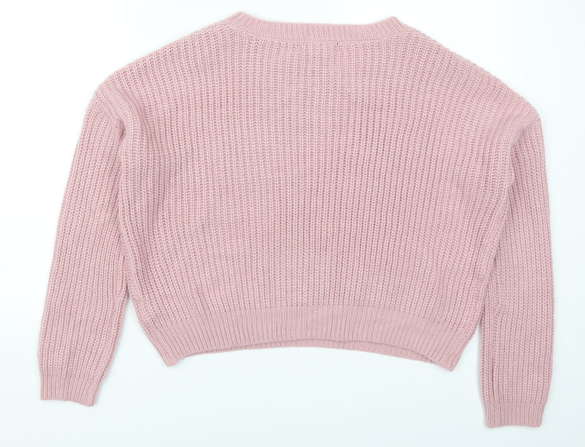 Forever 21 Womens Pink   Pullover Jumper Size M