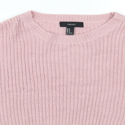 Forever 21 Womens Pink   Pullover Jumper Size M