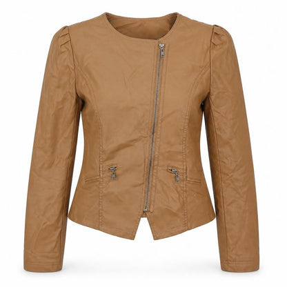 Cookie Seven Womens Brown   Jacket  Size M
