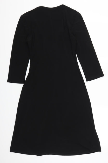 Julien Macdonald Womens Black   A-Line  Size 10