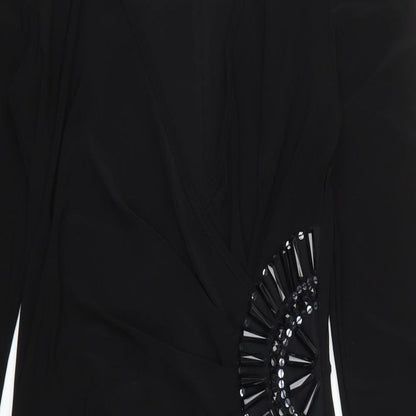 Julien Macdonald Womens Black   A-Line  Size 10