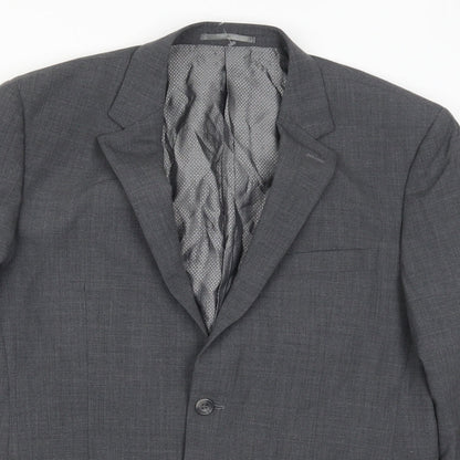 Mens UK Size 42 Skopes Regular Grey Suit Jacket