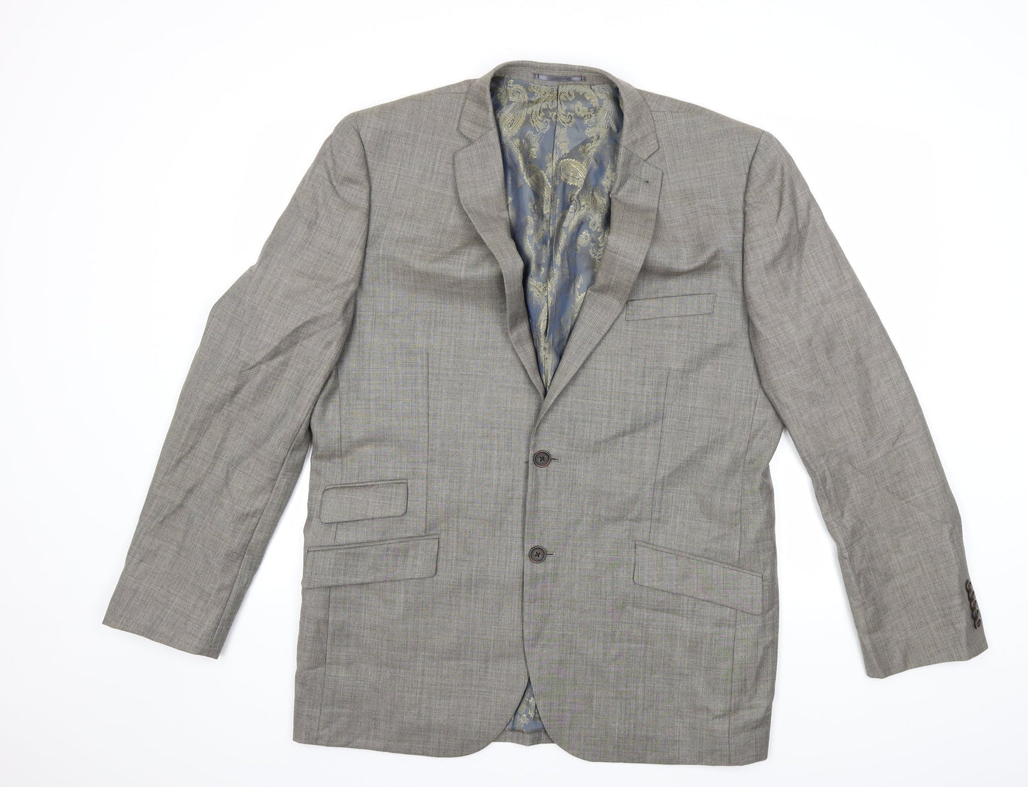 Mens UK Size 44 Taylor & Wright Regular Grey Suit Jacket