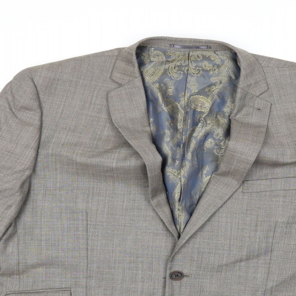 Mens UK Size 44 Taylor & Wright Regular Grey Suit Jacket