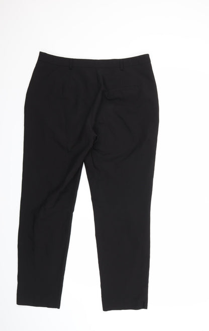 George Womens Black   Trousers  Size 12 L28 in