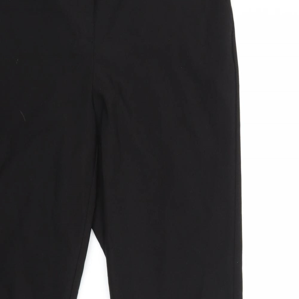 George Womens Black   Trousers  Size 12 L28 in