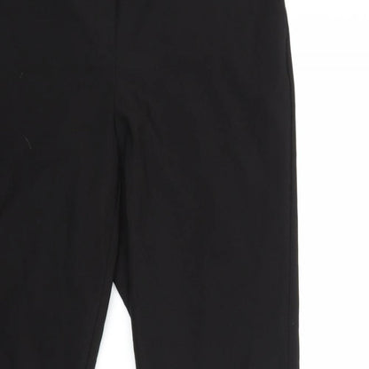 George Womens Black   Trousers  Size 12 L28 in