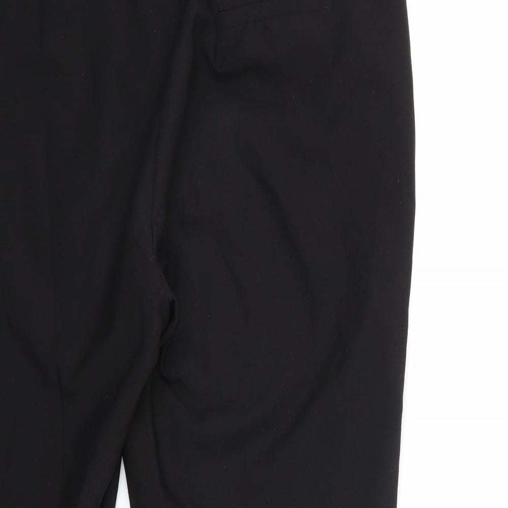George Womens Black   Trousers  Size 12 L28 in