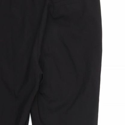 George Womens Black   Trousers  Size 12 L28 in