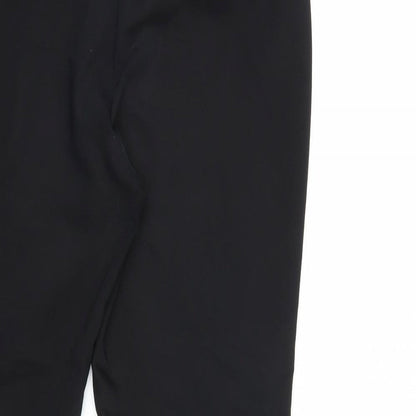 Womens UK Size 14 Papaya Regular Fit  Black Trousers
