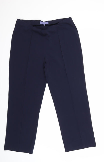 Autonomy Womens Blue   Trousers  Size 14 L27 in