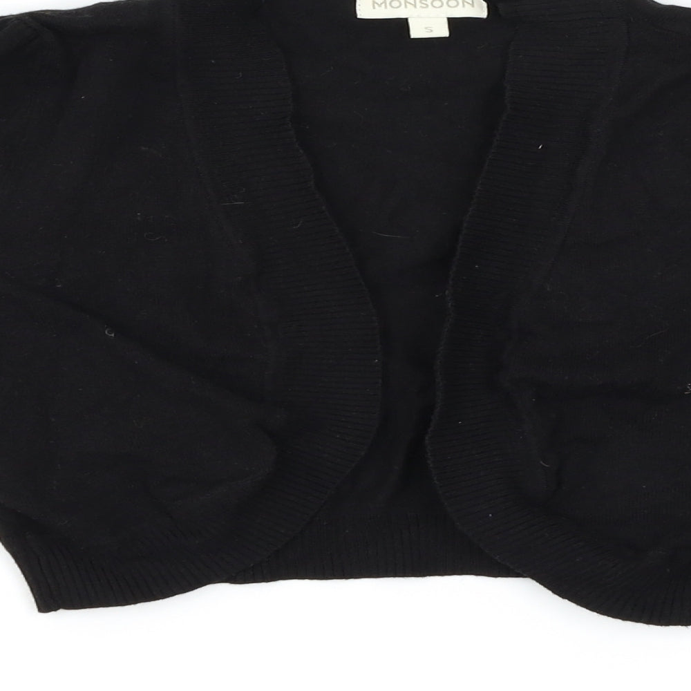 Monsoon Womens Black   Cardigan Jumper Size S
