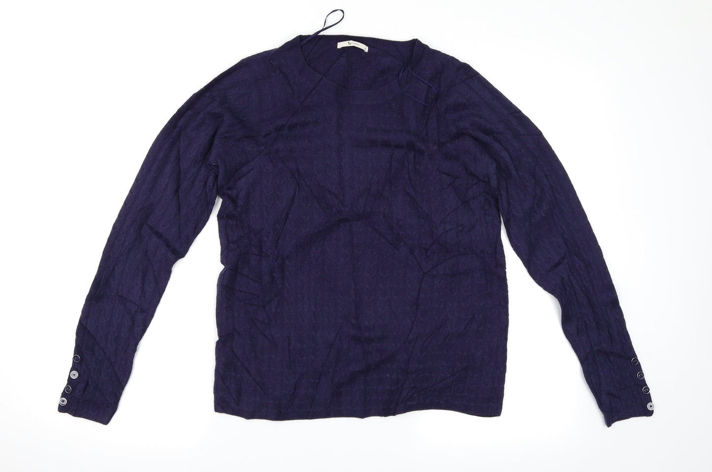 TU Womens Blue   Pullover Jumper Size 10