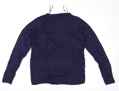 TU Womens Blue   Pullover Jumper Size 10