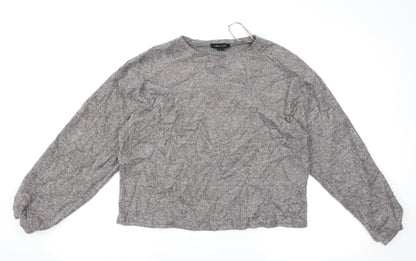 New Look Womens Grey   Pullover Jumper Size S